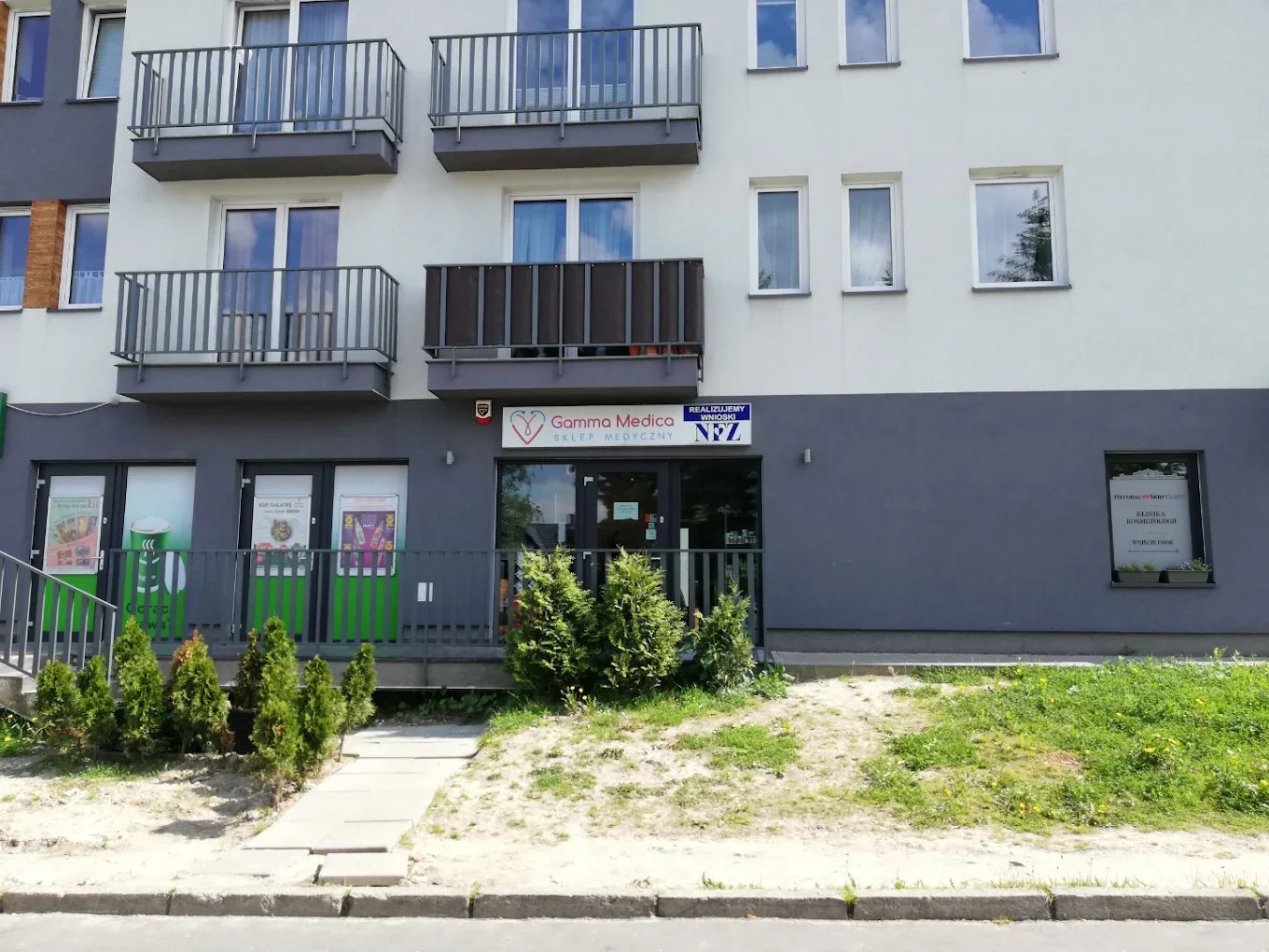 Sklep medyczny Gamma Medica przy ulicy Ivo Andricia 21 w Krakowie